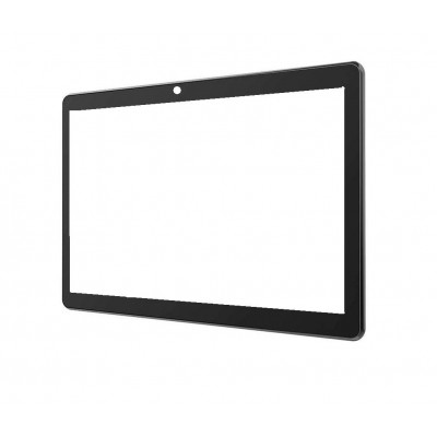 Replacement Front Glass For Plum Optimax 13 Black By - Maxbhi Com