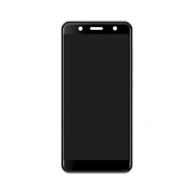 Lcd With Touch Screen For Yezz Max 1 Black By - Maxbhi Com