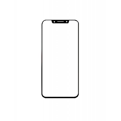Replacement Front Glass For Blu Vivo One Plus 2019 Black By - Maxbhi Com