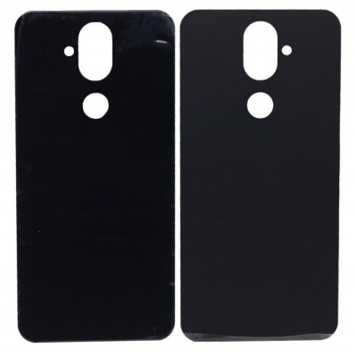 Back Panel Cover For Nokia 8 1 Black - Maxbhi Com