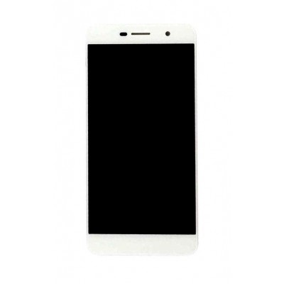 Lcd With Touch Screen For Huawei Y6 Pro White By - Maxbhi Com