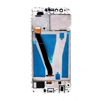 Lcd With Touch Screen For Huawei Y9 2018 White By - Maxbhi Com
