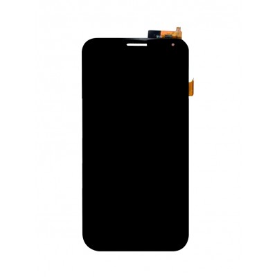 Lcd With Touch Screen For Intex Aqua Curve Black By - Maxbhi Com