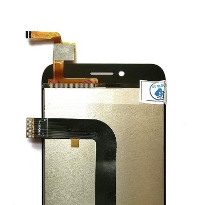 Lcd With Touch Screen For Lyf Flame 6 White By - Maxbhi Com