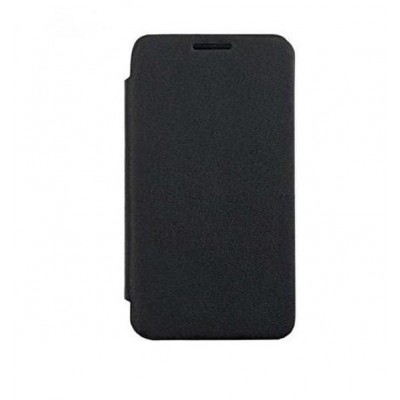 Flip Cover For Intex Lions 6 Black By - Maxbhi Com