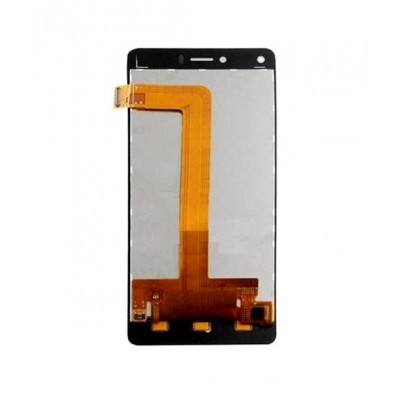 Lcd With Touch Screen For Bq Aquaris U Plus Black By - Maxbhi Com