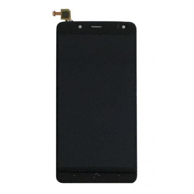 Lcd With Touch Screen For Bq Aquaris V Black By - Maxbhi Com