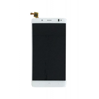 Lcd With Touch Screen For Bq Aquaris V White By - Maxbhi Com