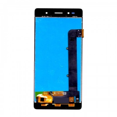 Lcd With Touch Screen For Lava Iris 80 White By - Maxbhi Com
