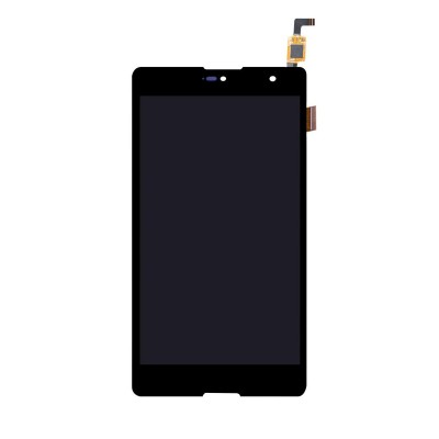 Lcd With Touch Screen For Micromax Canvas Fire 5 Black By - Maxbhi Com