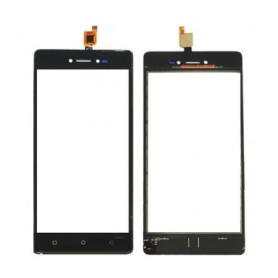 Touch Screen Digitizer For Lava Iris 80 Black By - Maxbhi Com