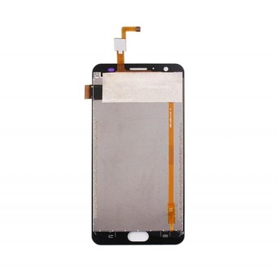 Lcd With Touch Screen For Oukitel K6000 Plus Black By - Maxbhi Com