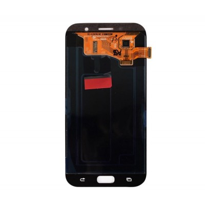 Lcd With Touch Screen For Samsung Galaxy A7 2017 Rose Gold By - Maxbhi Com