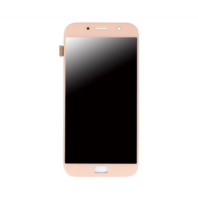 Lcd With Touch Screen For Samsung Galaxy A7 2017 Rose Gold By - Maxbhi Com