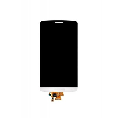 Lcd With Touch Screen For Lg G3 A F410s White By - Maxbhi Com