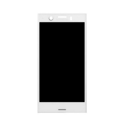 Lcd With Touch Screen For Sony Xperia Xz1 Compact White By - Maxbhi Com