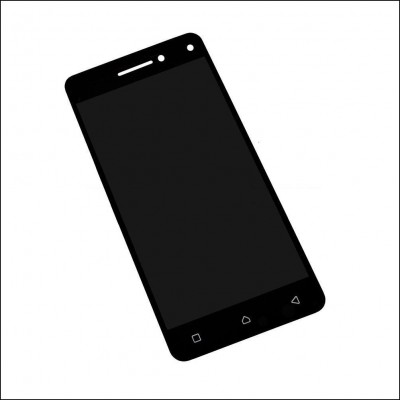 Lcd With Touch Screen For Lenovo Vibe S1 Black By - Maxbhi Com