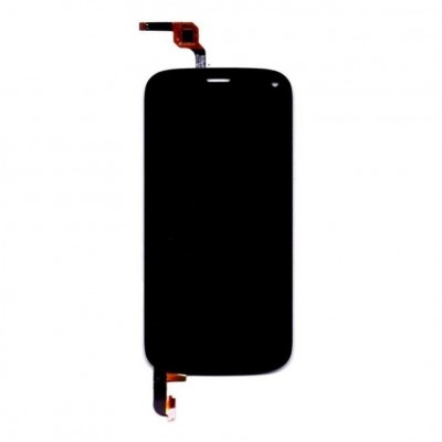 Lcd With Touch Screen For Micromax Canvas Turbo A250 Blue By - Maxbhi Com