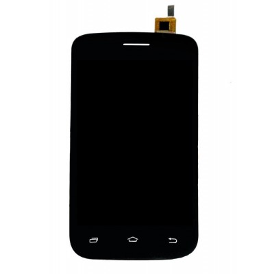 Lcd With Touch Screen For Micromax X989 White By - Maxbhi Com