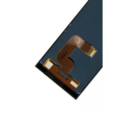 Lcd With Touch Screen For Sony Xperia Xz1 Compact White By - Maxbhi Com