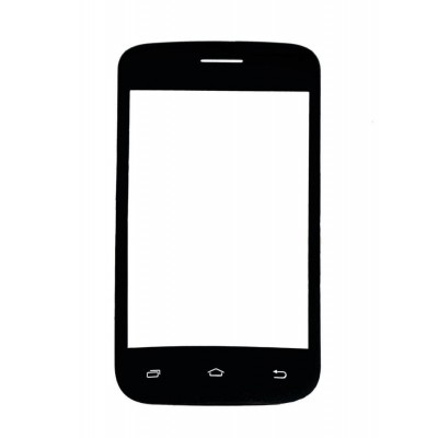 Replacement Front Glass For Micromax X989 Grey By - Maxbhi Com