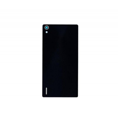 Back Panel Cover For Huawei Ascend P7 Sapphire Edition Black - Maxbhi Com