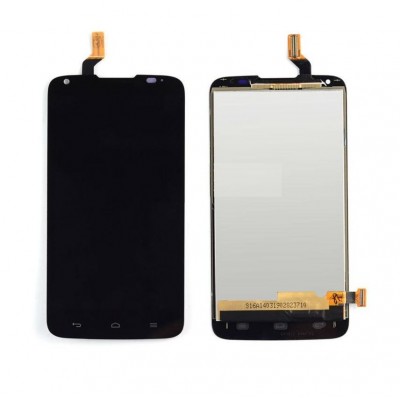 Lcd With Touch Screen For Huawei Ascend G710 A199 White By - Maxbhi Com