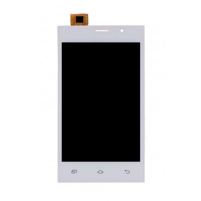 Lcd With Touch Screen For Intex Aqua Viturbo Grey By - Maxbhi Com