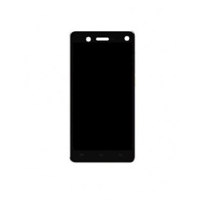 Lcd With Touch Screen For Lava Iris 758 Dual Sim Black By - Maxbhi Com