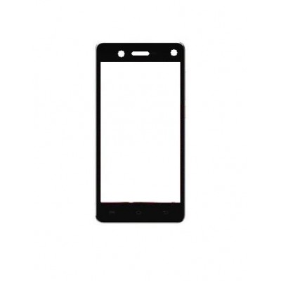 Replacement Front Glass For Lava Iris 758 Dual Sim Black By - Maxbhi Com