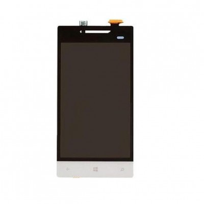 Lcd With Touch Screen For Htc Windows Phone 8s White By - Maxbhi Com