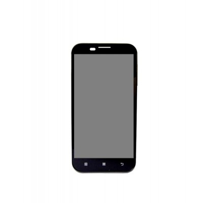 Lcd With Touch Screen For Lenovo A678t Black By - Maxbhi Com