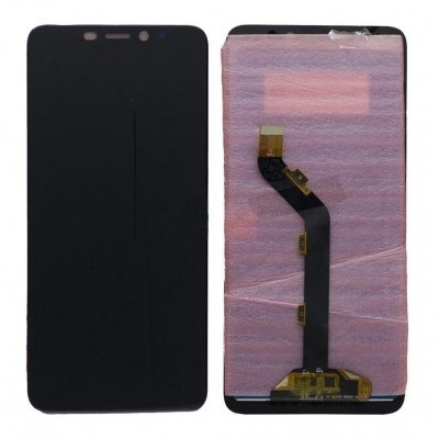 Lcd With Touch Screen For Itel S42 Black By - Maxbhi Com