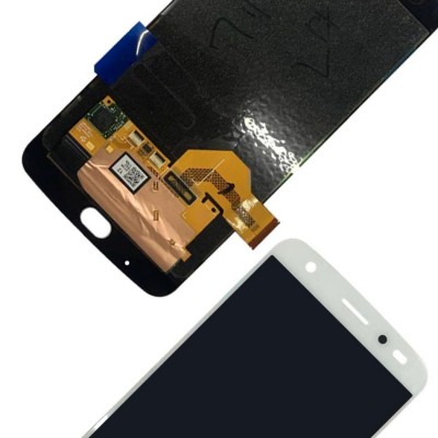 Lcd With Touch Screen For Moto Z2 Force White By - Maxbhi Com