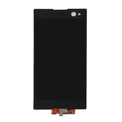 Lcd With Touch Screen For Sony Xperia C3 Dual D2502 Black By - Maxbhi Com