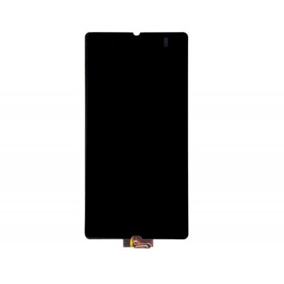 Lcd With Touch Screen For Sony Xperia Z Lt36 White By - Maxbhi Com