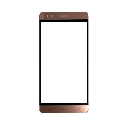 Replacement Front Glass For Micromax Bolt Mega Q397 Black By - Maxbhi Com