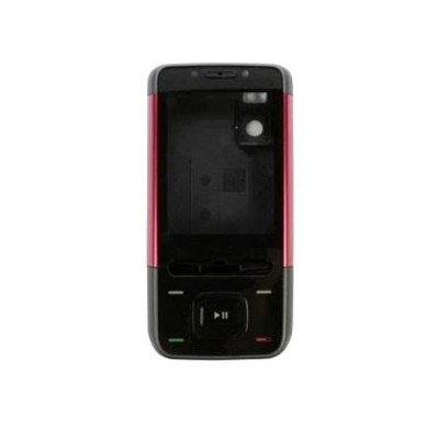Full Body Faceplate For Nokia 5610 Xpress Music With Keypad Red - Maxbhi Com
