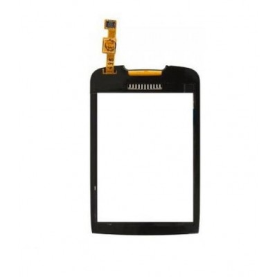 Touch Screen Digitizer For Samsung Corby Ii S3850 Yellow Black By - Maxbhi Com