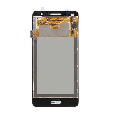 Lcd With Touch Screen For Samsung G530fz With Dual Sim Grey By - Maxbhi Com