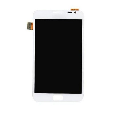 Lcd With Touch Screen For Samsung Galaxy Note N7000 White By - Maxbhi Com