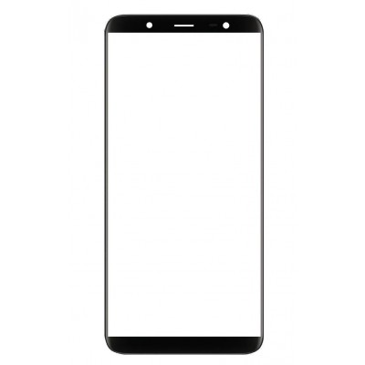 Replacement Front Glass For Samsung Galaxy On8 2018 Blue By - Maxbhi Com
