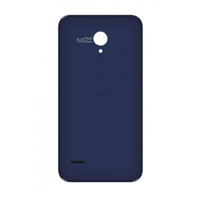 Back Panel Cover For Micromax Canvas Hd Aq4750 Blue - Maxbhi Com