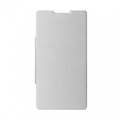Flip Cover For Samsung Galaxy J8 Plus White By - Maxbhi Com