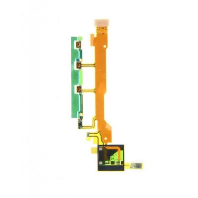 Power On Off Button Flex Cable For Sony Xperia Z C6603 By - Maxbhi Com