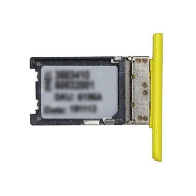 Sim Card Holder Tray For Nokia Lumia 1520 Yellow - Maxbhi Com