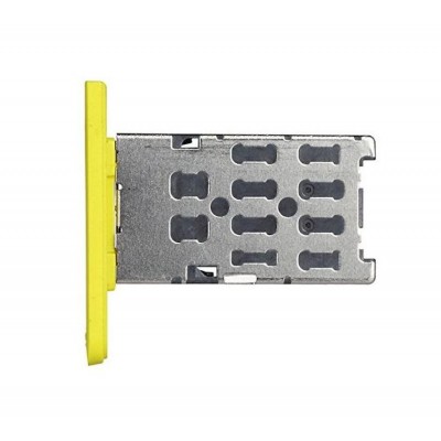 Sim Card Holder Tray For Nokia Lumia 1520 Yellow - Maxbhi Com