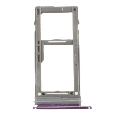 Sim Card Holder Tray For Samsung Galaxy S9 Plus Purple - Maxbhi Com