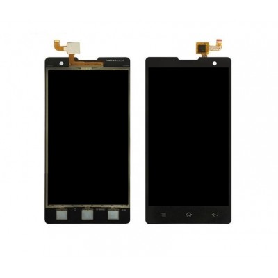 Lcd With Touch Screen For Itel It1503 Black By - Maxbhi Com