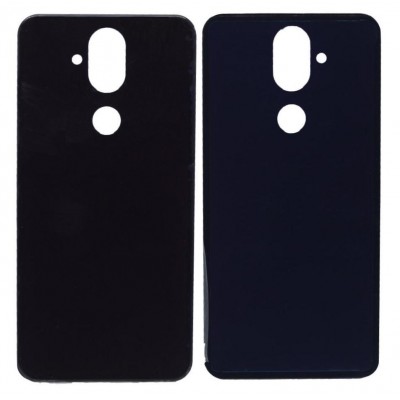 Back Panel Cover For Nokia 7 1 Plus Blue - Maxbhi Com